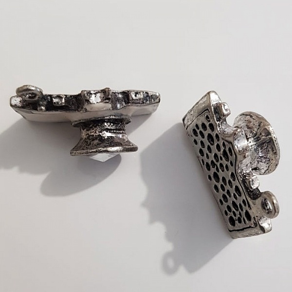 Camera charm N&deg;05 Silver