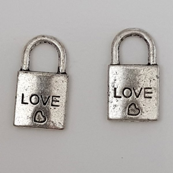 Charm padlock lock N&deg;06