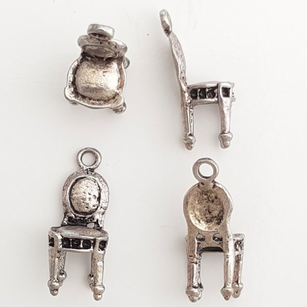 Throne chair charm N°01 Silver