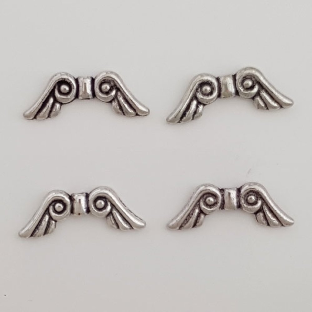 Wings Charms N°04 Silver