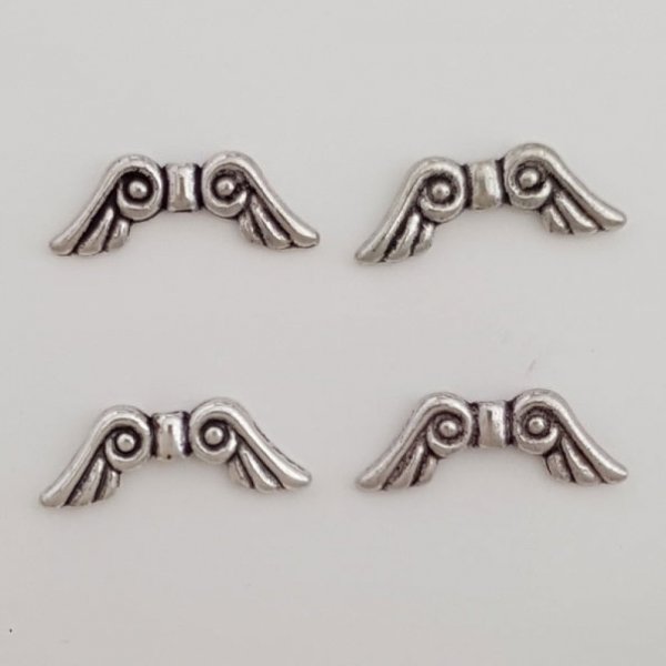 Wings Charms N&deg;04 Silver