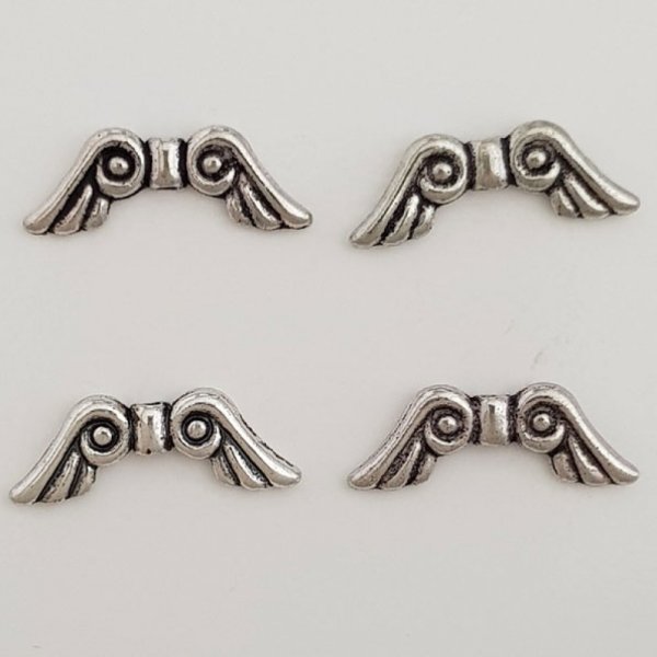 Wings Charms N&deg;04 Silver
