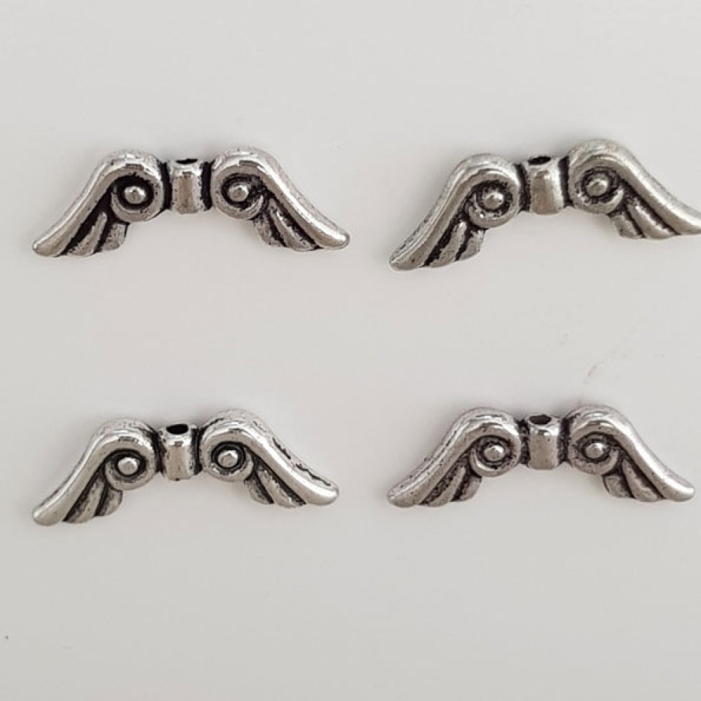 Wings Charms N°04 Silver