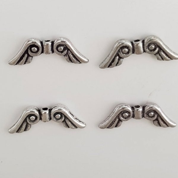 Wings Charms N&deg;04 Silver