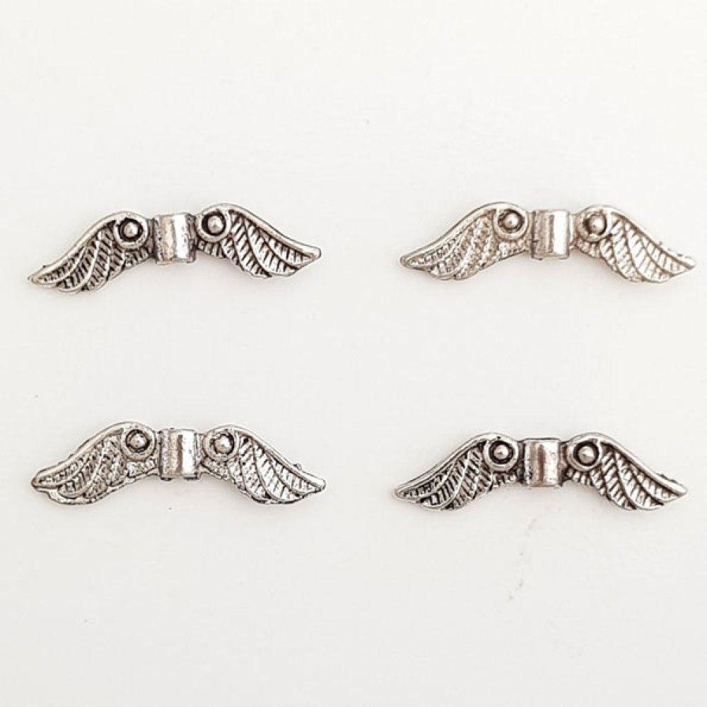 Wings Charms N°05 Silver