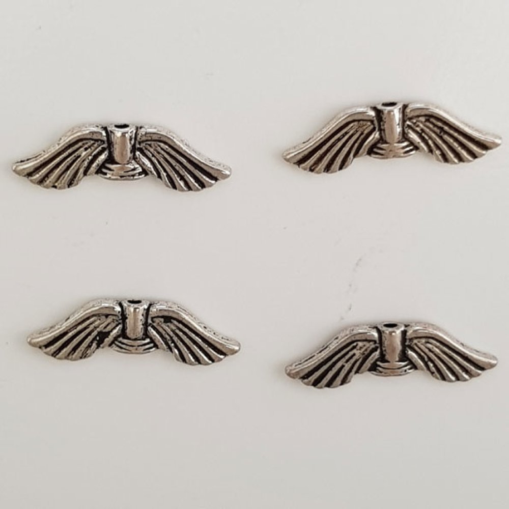 Wings Charms N°06 Silver