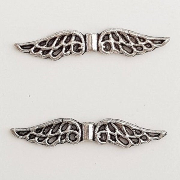 Wings Charms N&deg;08 Silver