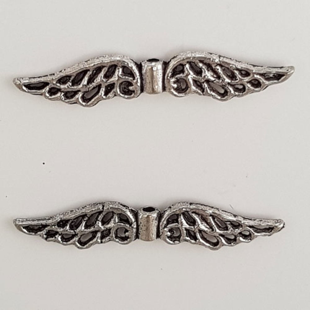 Wings Charms N°08 Silver