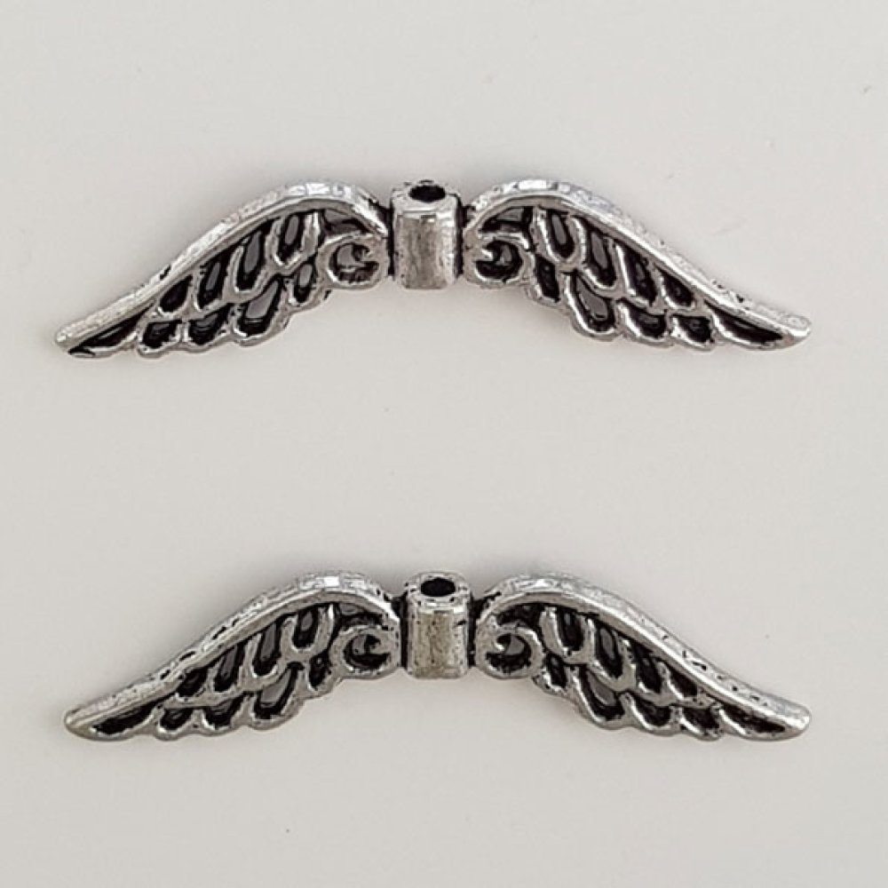 Wings Charms N°09 Silver