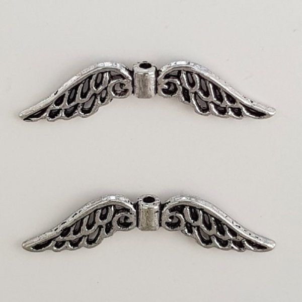 Wings Charms N&deg;09 Silver