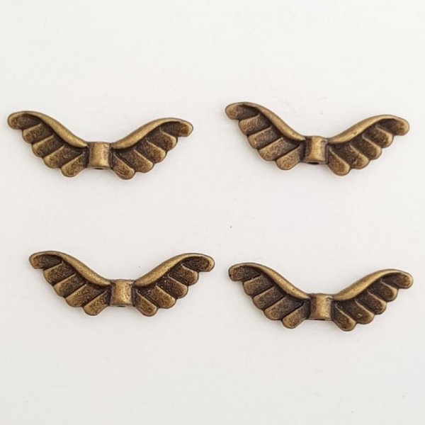 Wings charms N&deg;12 Bronze