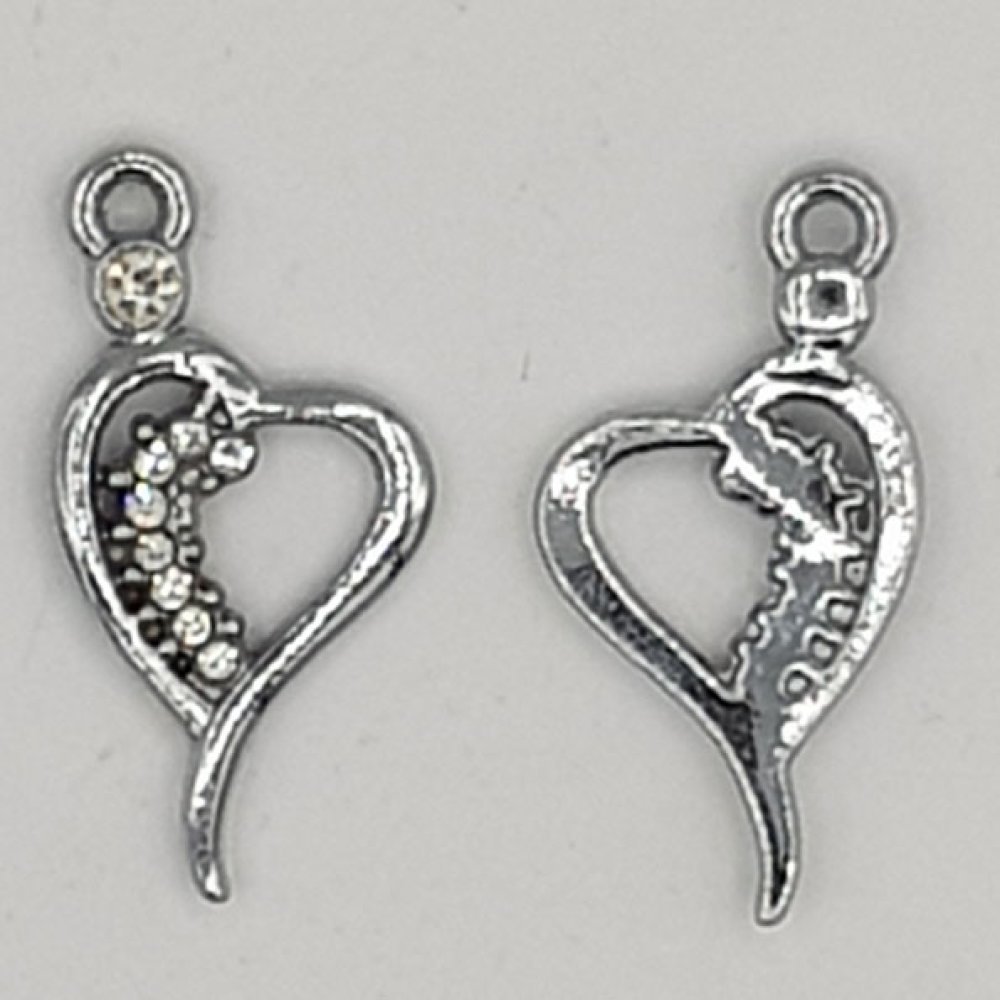 Heart charms N°19