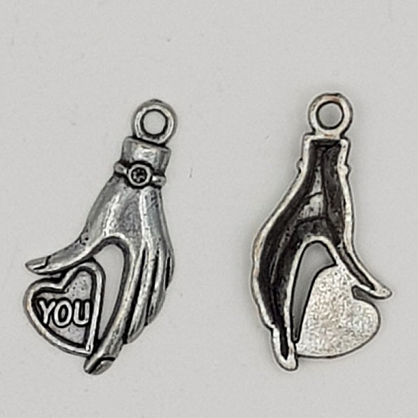 Heart charms N&deg;20