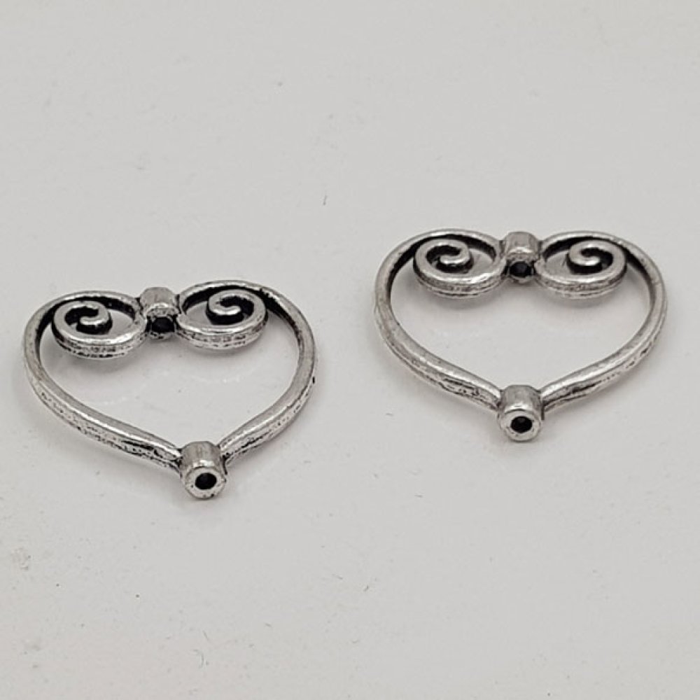 Heart charms N°22