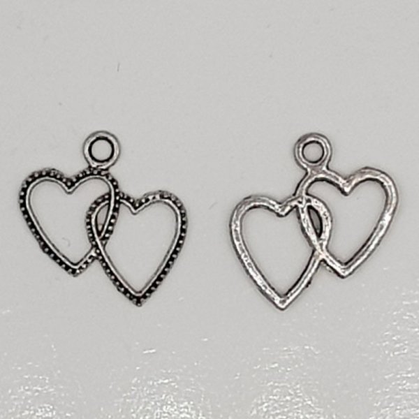 Heart charms N&deg;24