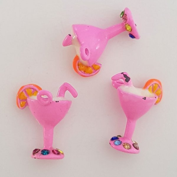 Glass charms N&deg;04