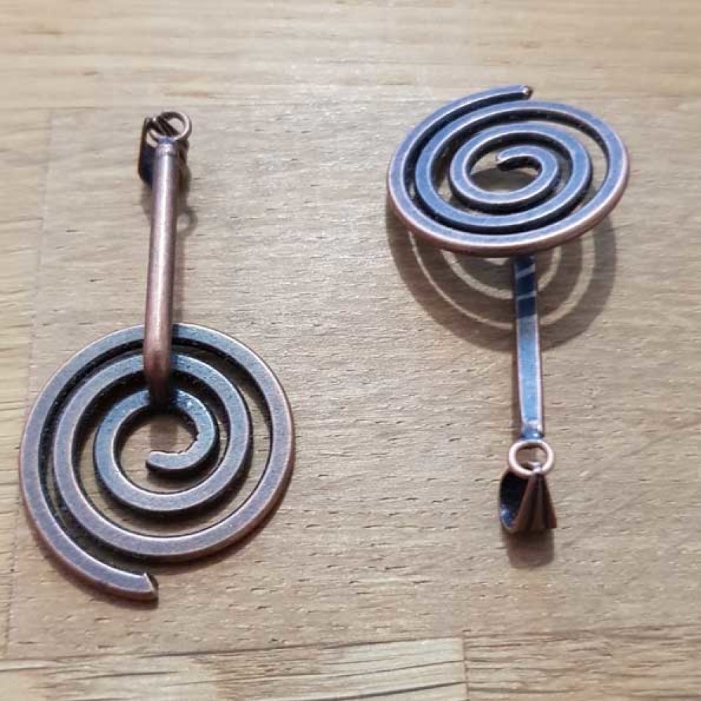 GM Copper Spiral Bracket