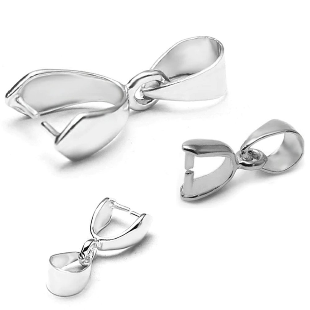 Stainless Steel Clasp 3 x 15 mm Silver