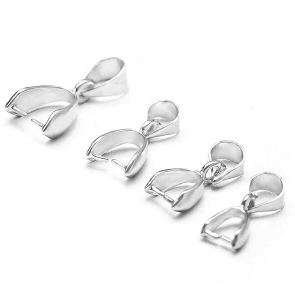 Stainless Steel Clasp 4 x 16 mm Silver