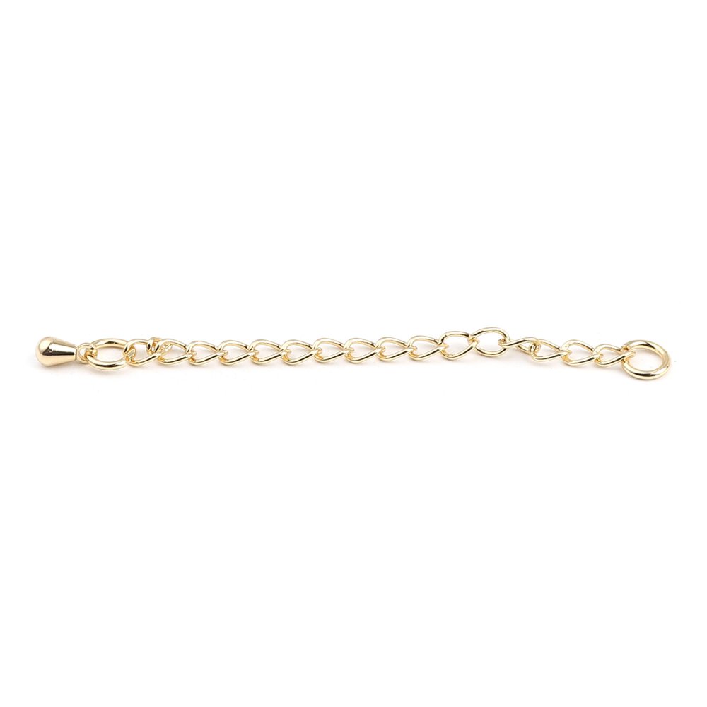 Gold Plated Copper Bracelet Necklace Extension Chain