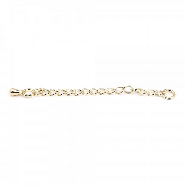 Gold Plated Copper Bracelet Necklace Extension Chain