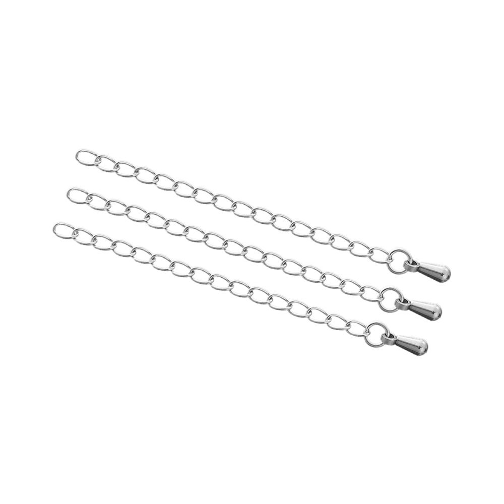 Stainless Steel Necklace Extension Chain 6 cm N°01