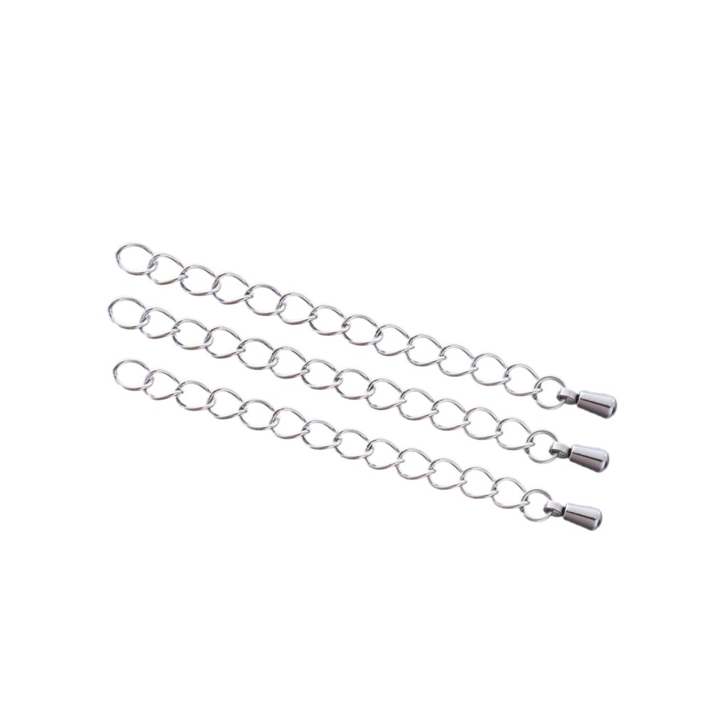 Stainless Steel Necklace Extension Chain 6 cm N°02