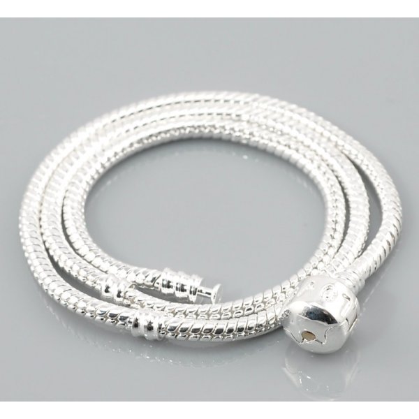 Necklace 44cm Silver N&deg;01