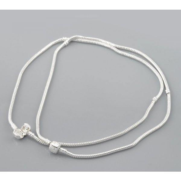 Necklace 44cm Silver N&deg;01
