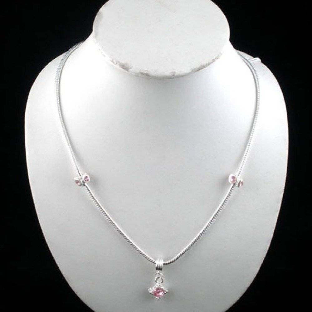 Necklace 46cm Silver N°01
