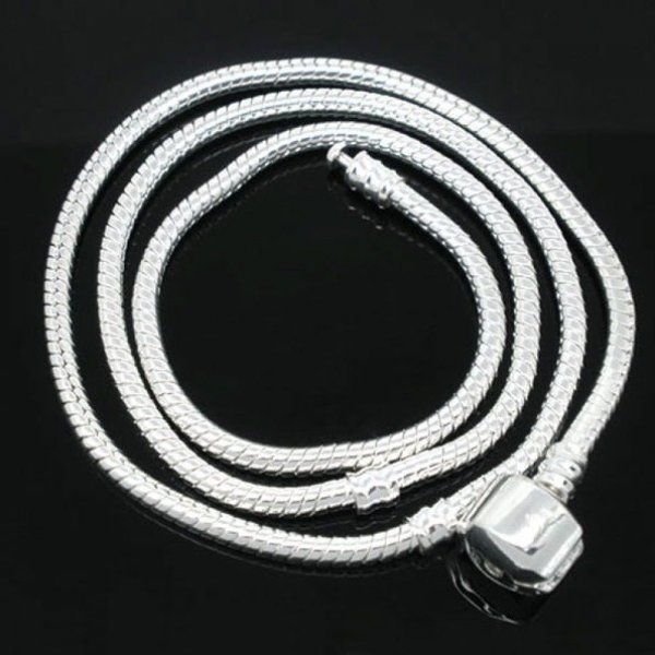 Necklace 46cm Silver N&deg;01