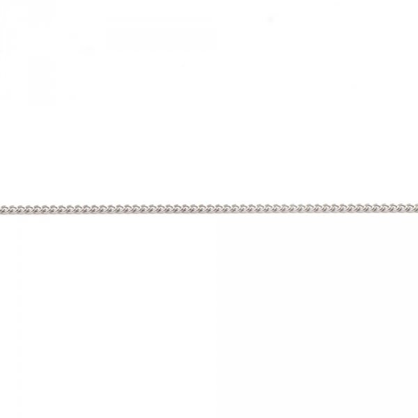 Necklace N&deg;05-02 in stainless steel mesh horse of 45 cm