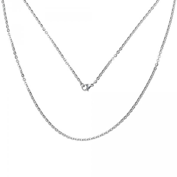 Collar N&deg;06-03 in stainless steel mesh 50 cm