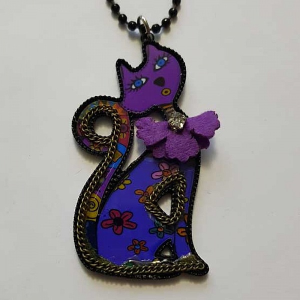 Collier chat N&deg;02