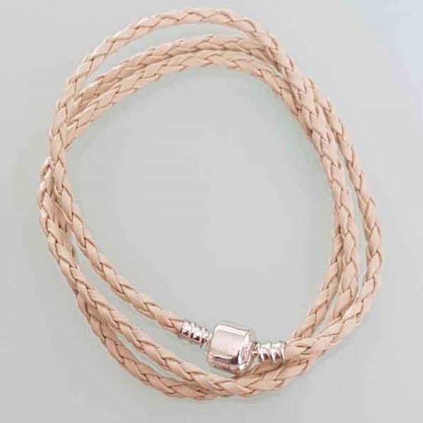 Braided necklace 58cm N&deg;01