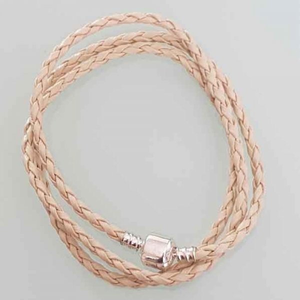 Braided necklace 58cm N&deg;01
