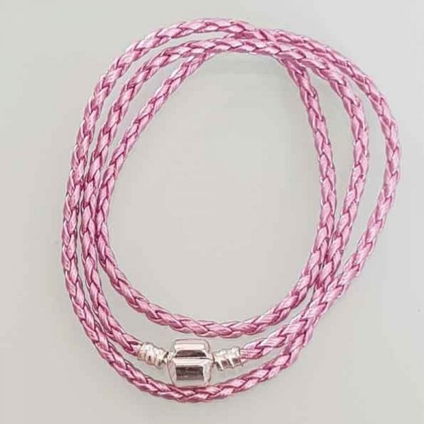 Braided necklace 58cm N&deg;04
