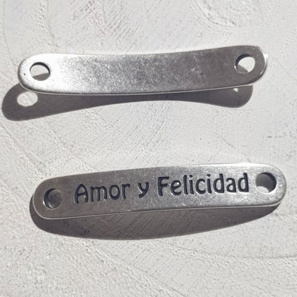 03 mm Zamak connector N&deg;05 Silver