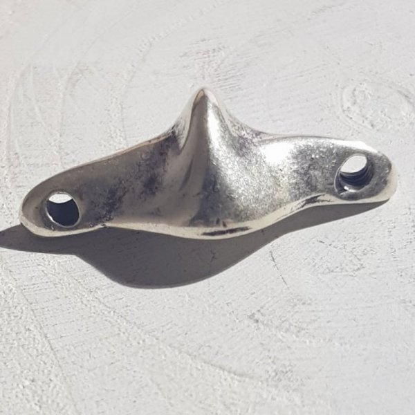 03 mm Zamak connector N&deg;10 Silver