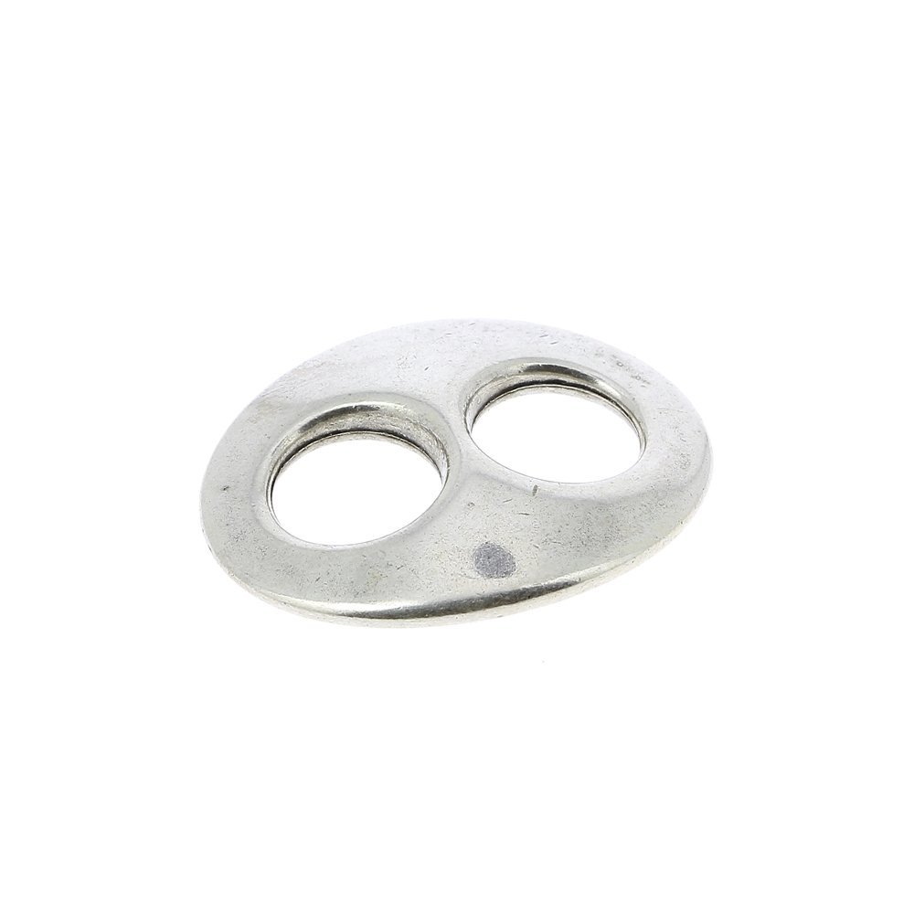 10 mm Zamak connector N°01 Silver