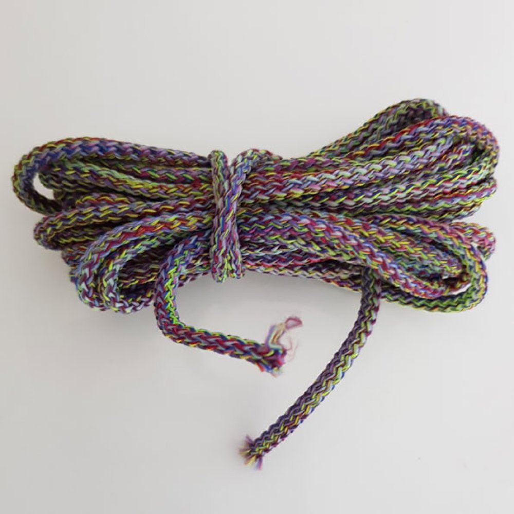 Fancy round cord by 5 meters N°01