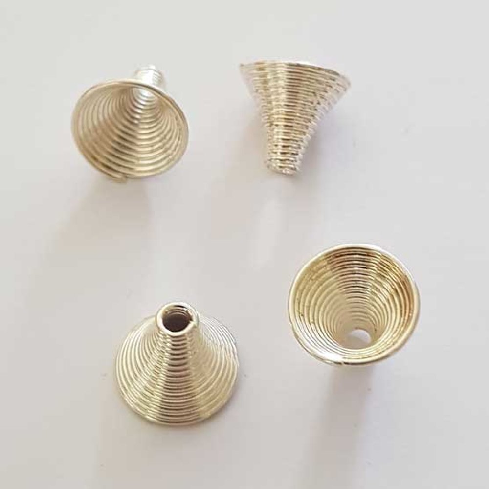 Spiral Cone Cup N°13 Silver.