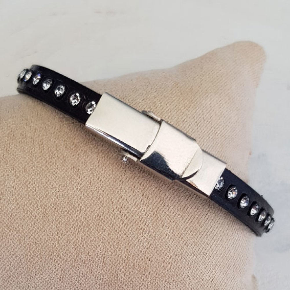 Lilac Leather 06 mm Swarovski Strass by 20 cm