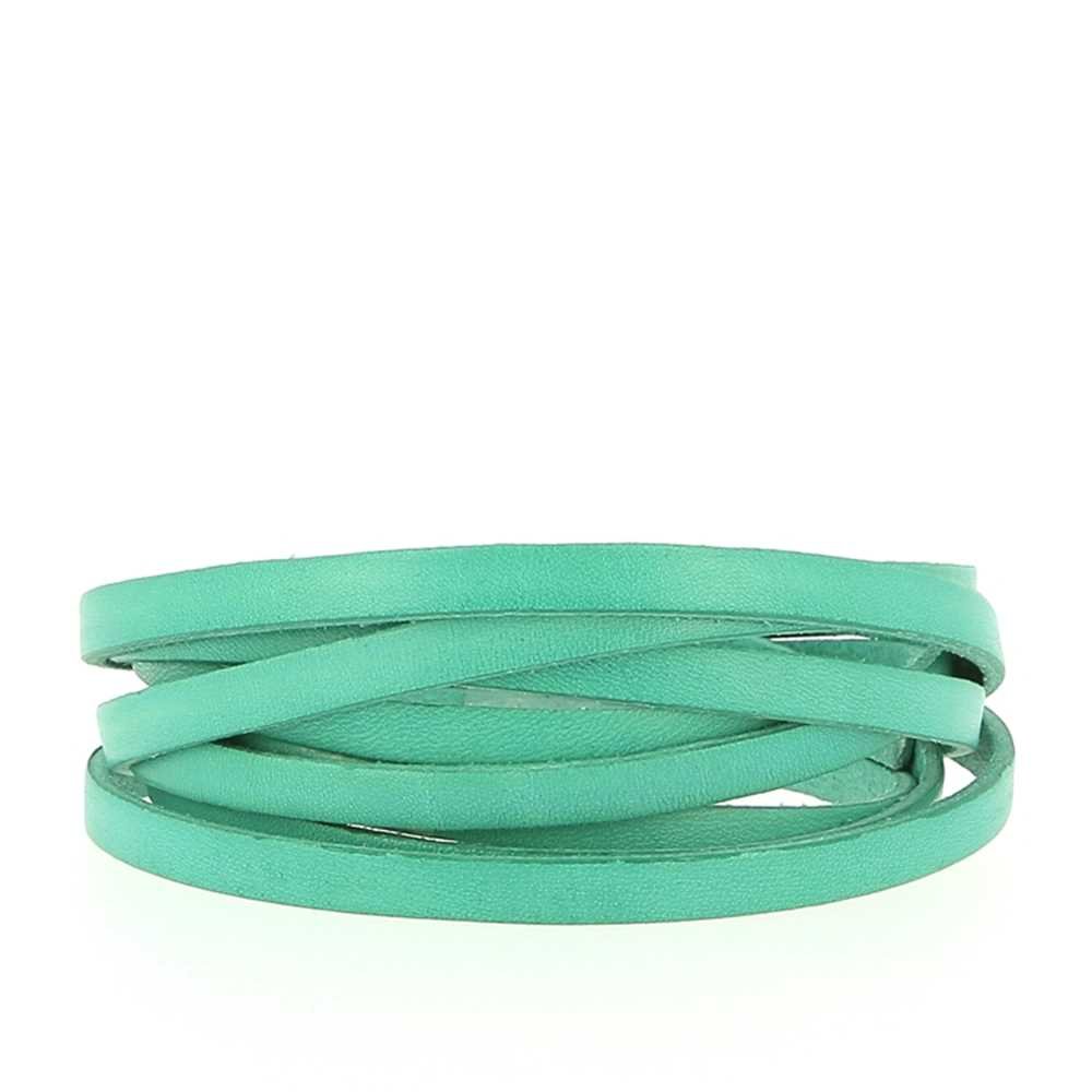 Emerald Leather 06 mm Smooth by 20 cm