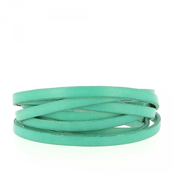 Emerald Leather 06 mm Smooth by 20 cm