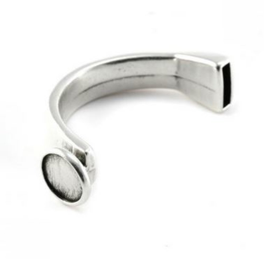 Half Bracelet in Zamak 12 mm x 03 mm