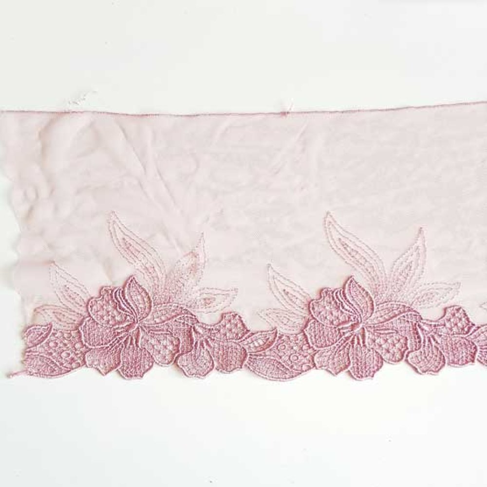 Dentelle 17.5 cm Rose