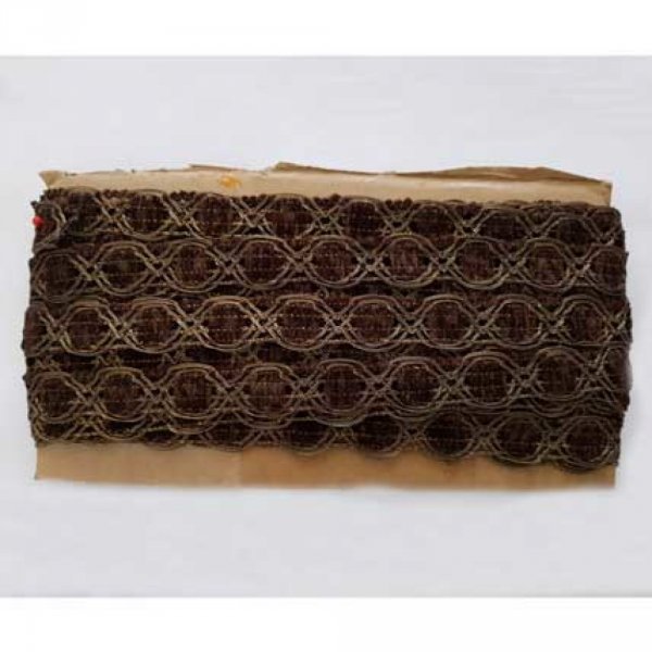 Dentelle Galon N&deg;02 Marron 20 mm