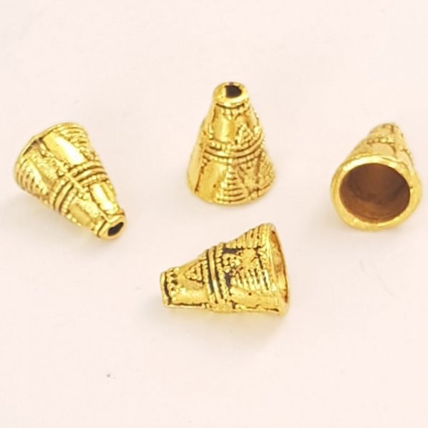 End cap cup N&deg;02 Gold