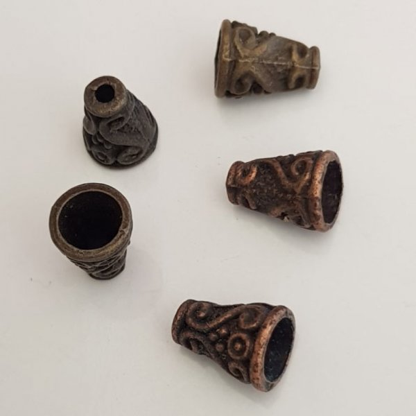 End cap cup N&deg;09 Copper